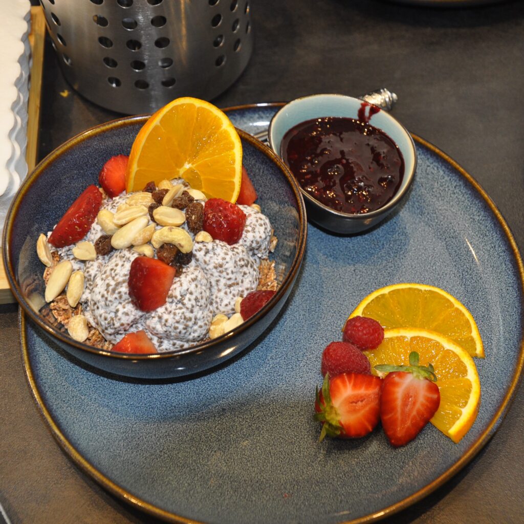 Pretty Woman Chia Chiapudding vegan
Frühstück in Preding Gerlindes Cafe und Brunch Restaurant
Gerlindes Frühstückscafe Tel: 0676/5687722
