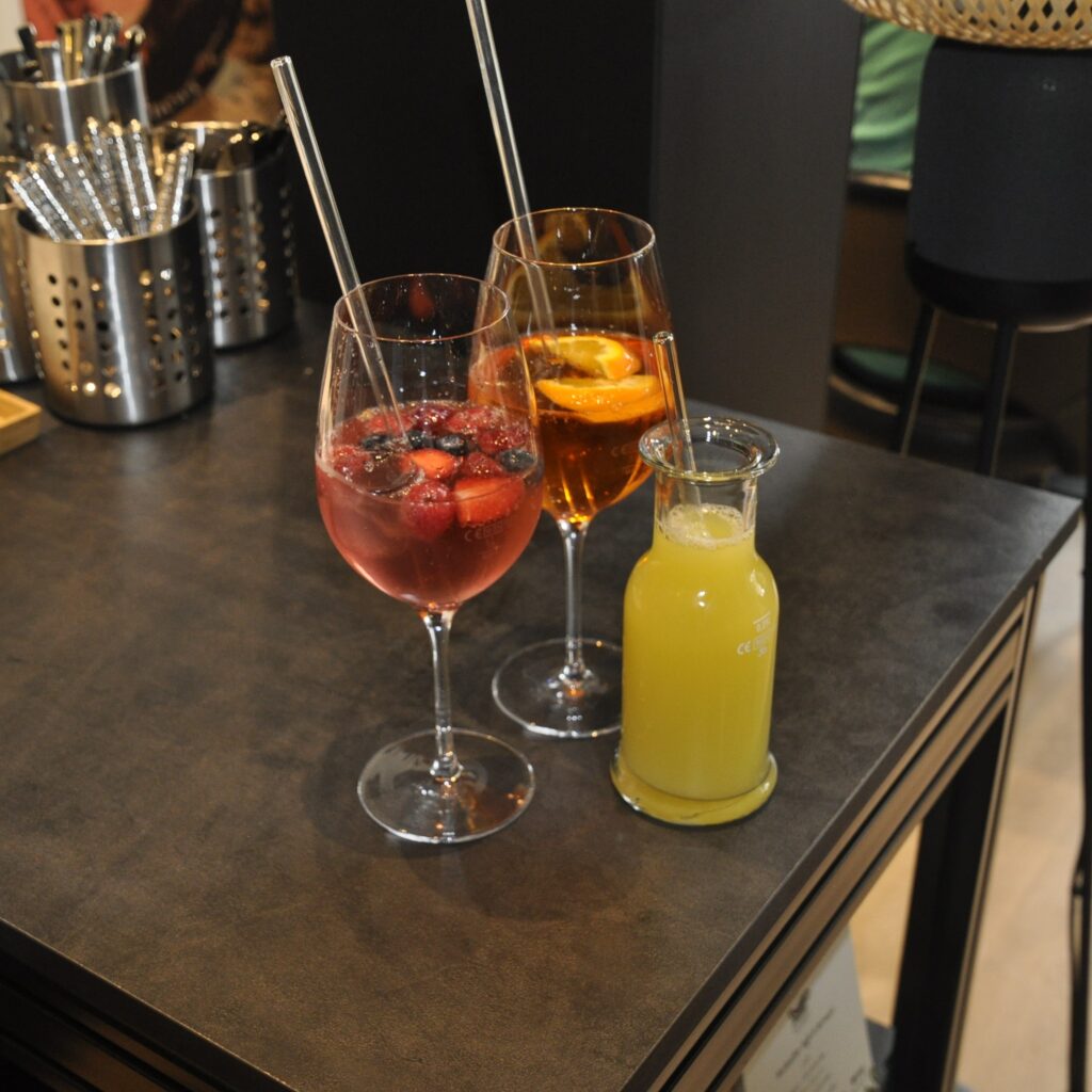 Drinks Spritzer Edelspritzer Orangensaft
Frühstück in Preding Gerlindes Cafe und Brunch Restaurant
Gerlindes Frühstückscafe Tel: 0676/5687722 
